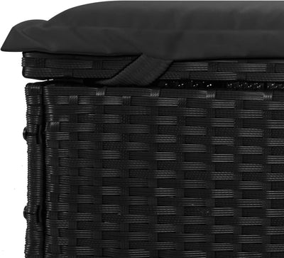 Festnight Sonnenliege 2 Personen mit Dach doppelliege Outdoor gartenliege 2 Personen Rattan gartenli