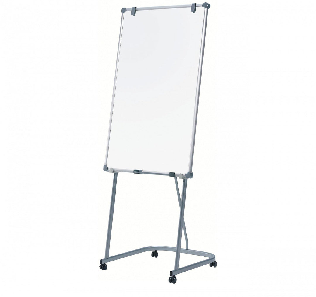 MAUL Whiteboard 2000 MAULpro 120x75 cm | Mobile Magnettafel aus Aluminium | 5 Stufen höhenverstellba