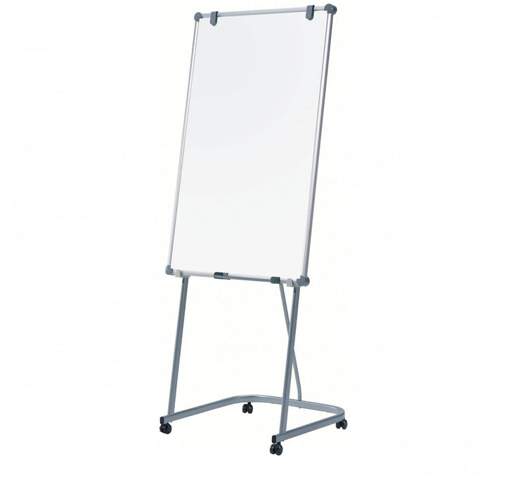 MAUL Whiteboard 2000 MAULpro 120x75 cm | Mobile Magnettafel aus Aluminium | 5 Stufen höhenverstellba