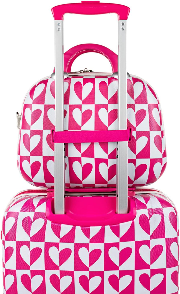 AGATHA RUIZ DE LA PRADA - Kosmetikkoffer Hartschale Gross, Beautycase Damen, Trolley & Handgepäck Ko