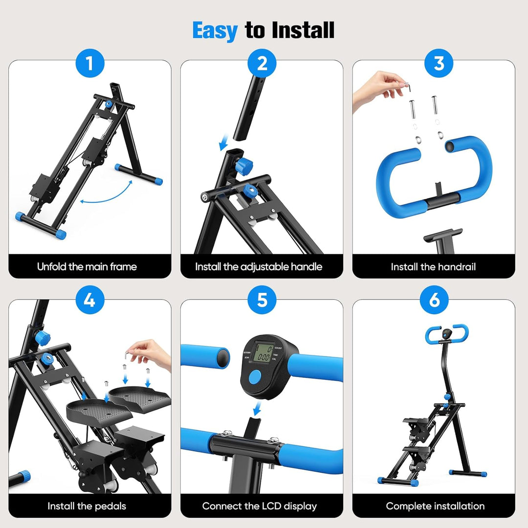 2026 Stair Stepper Pro,Stairmaster für Zuhause,Folding Cardio Vertical Climber Maschine Treppenmeist