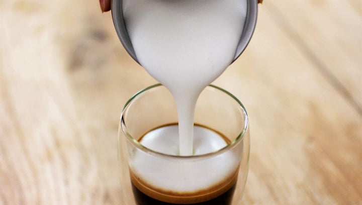 Philips Milk Twister Milchaufschäumer mit heissem und kaltem Schaum, Schwarz