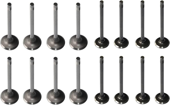 Huiruhy 8x Einlassventil + 8x Auslassventil Kompatibel mit 1.4 1.6 FSi 1.2 HTP 16V ATN BCB BTG BXW A