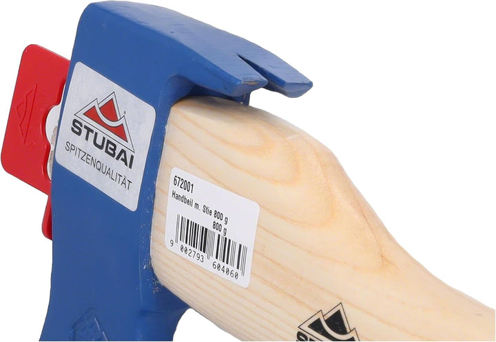 Stubai Handbeil mit Stiel und Nagelzieher 900g - 672002 Handbeil 900g 672002, Handbeil 900g 672002