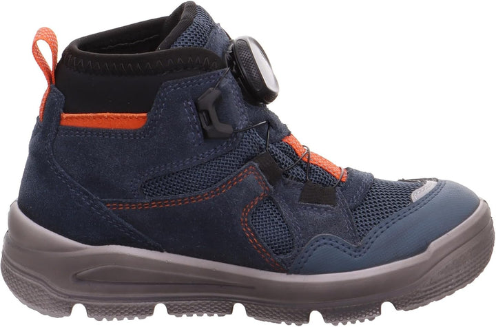 Superfit Jungen Mars Leicht Gefütterte Gore-tex Sneaker 27 EU Blau Rot 8010, 27 EU Blau Rot 8010