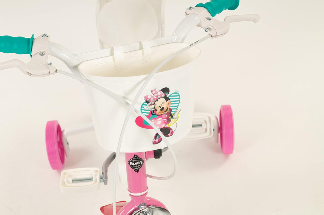 TOIMSA Jungen Fahrrad 30,5 cm (12 Zoll) Minnie Huffy (3/5 Jahre), bunt, Klein