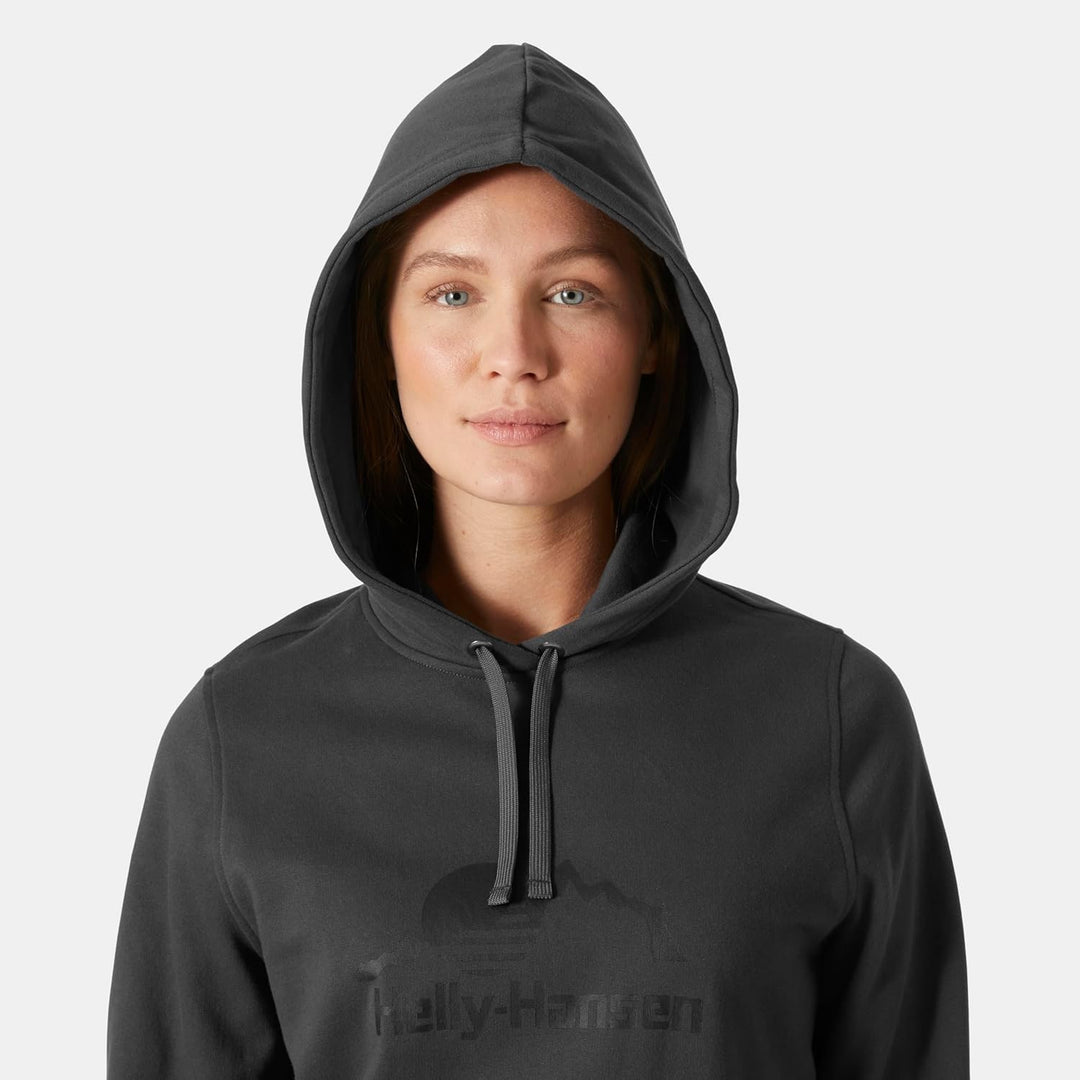 Helly Hansen Damen Nord Graphic Pullover Kapuzenpullover Ebenholz XS, Ebenholz XS
