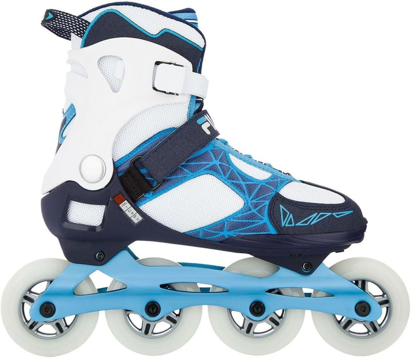 FILA Inliner Damen Legacy Pro 84, Inline-Skates mit Air Flow Belüftungssystem, Rollerblades mit bequ