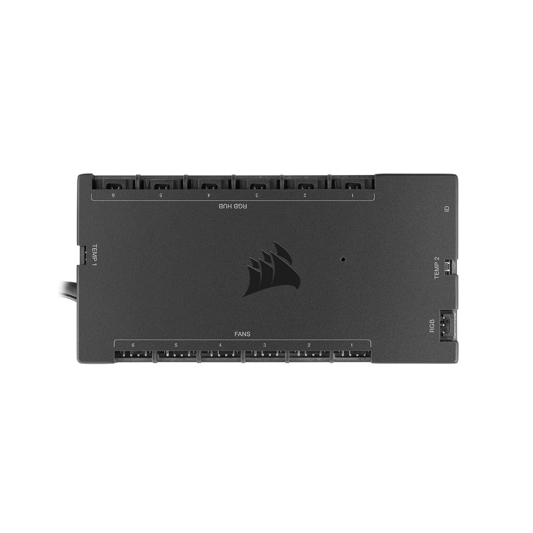 Corsair iCUE COMMANDER CORE XT, Digitale Steuerung der RGB-Beleuchtung und Lüfterdrehzahl (Sie bis z