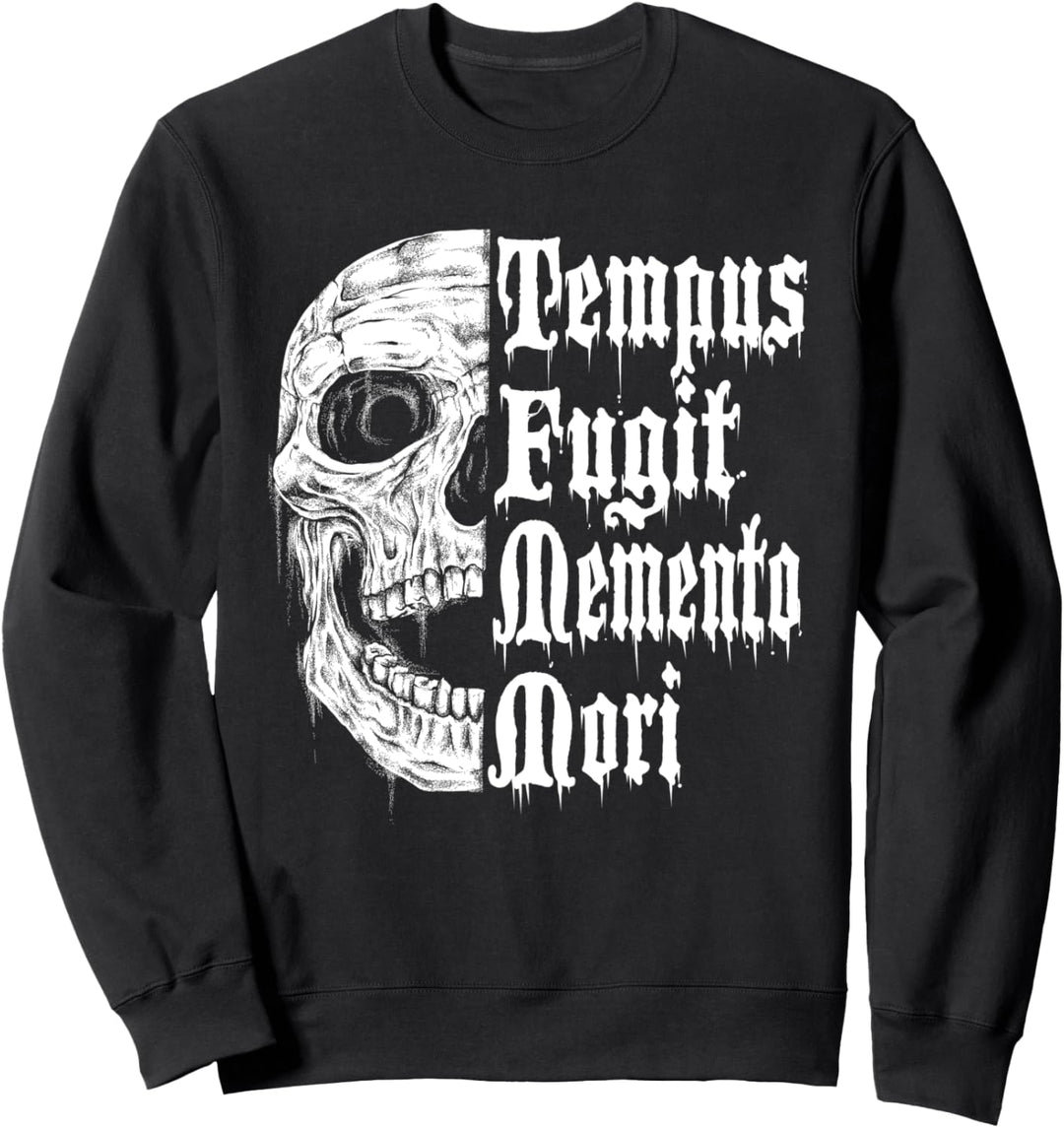 Tempus Fugit Memento Mori Sweatshirt