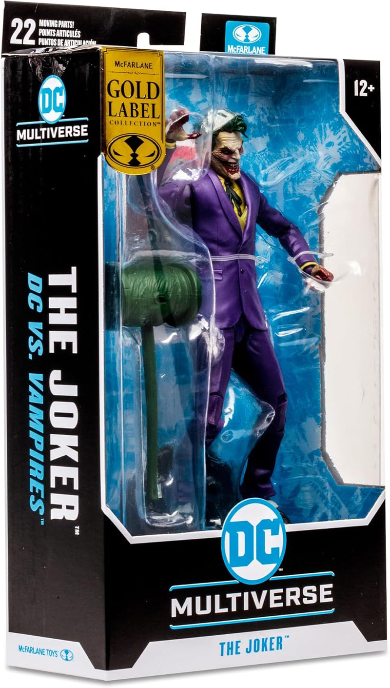 BANDAI - McFarlane Actionfigur DC Multiverse DC vs. Vampir, The Joker (Gold Label) Mehrfarbig TM1701