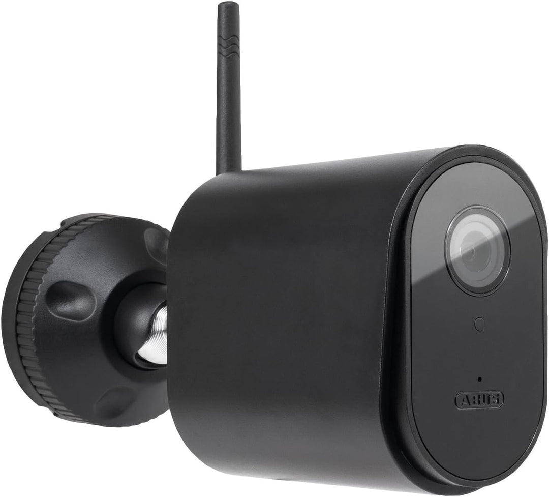 ABUS 96489 WLAN Tube Kamera, Schwarz, 1 Stück (1er Pack) Schwarz Single, Schwarz Single