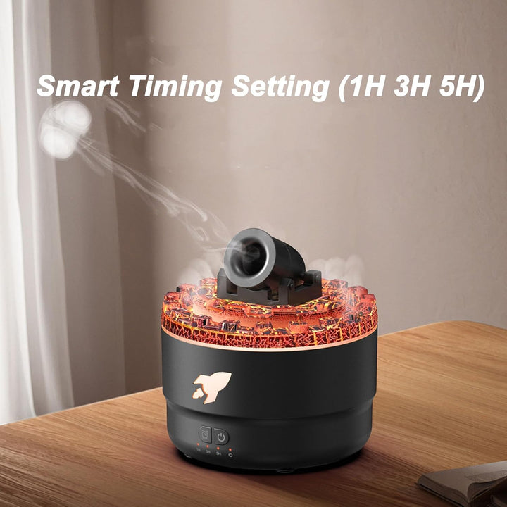 Cannon Luftbefeuchter mit Timer für Schlafzimmer, Cannon Blast Aromatherapie-Luftbefeuchter-Diffusor