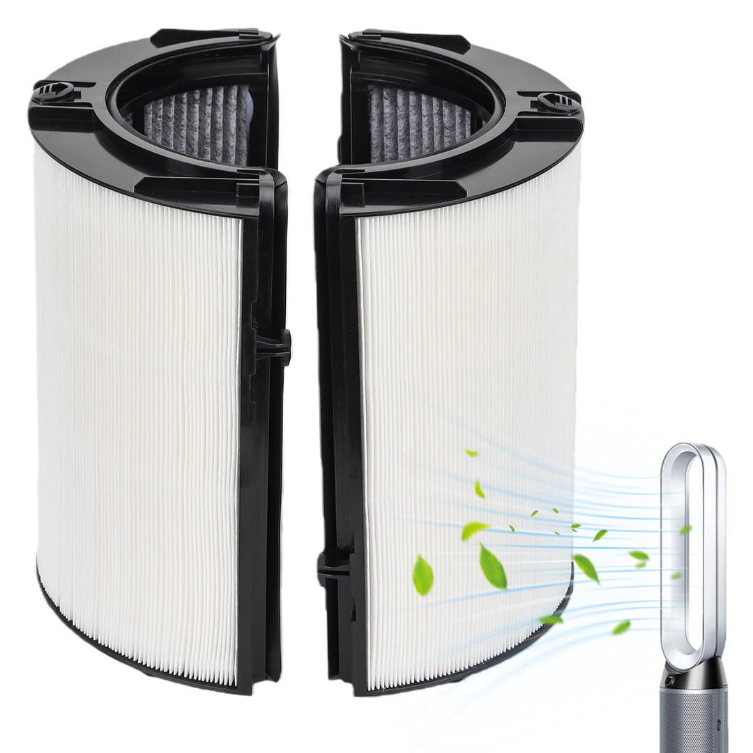 2 in 1 HEPA Ersatzfilter Kompatibel mit Dyson Luftreiniger DP04 HP04 HP06 HP07 HP09 PH01 PH02 PH03 T