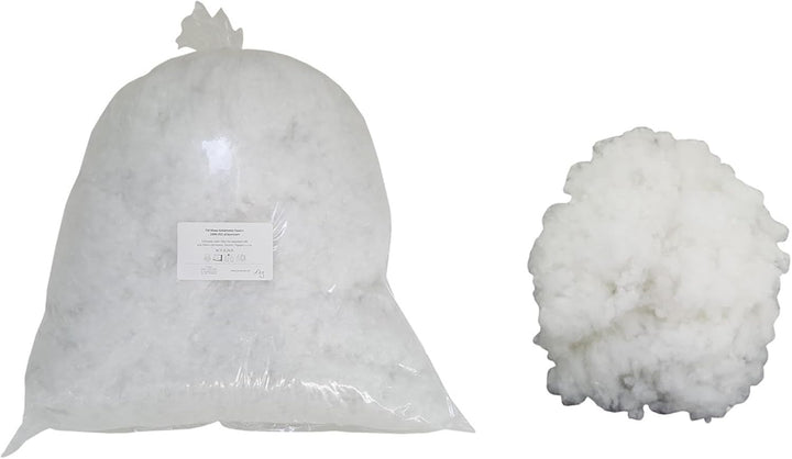 TM Maxx Bastelwatte FüllwatteTÜV 1000Gramm Grundpreis für 1Kg-9,00Euro (5000 g (5 kg) - ca.