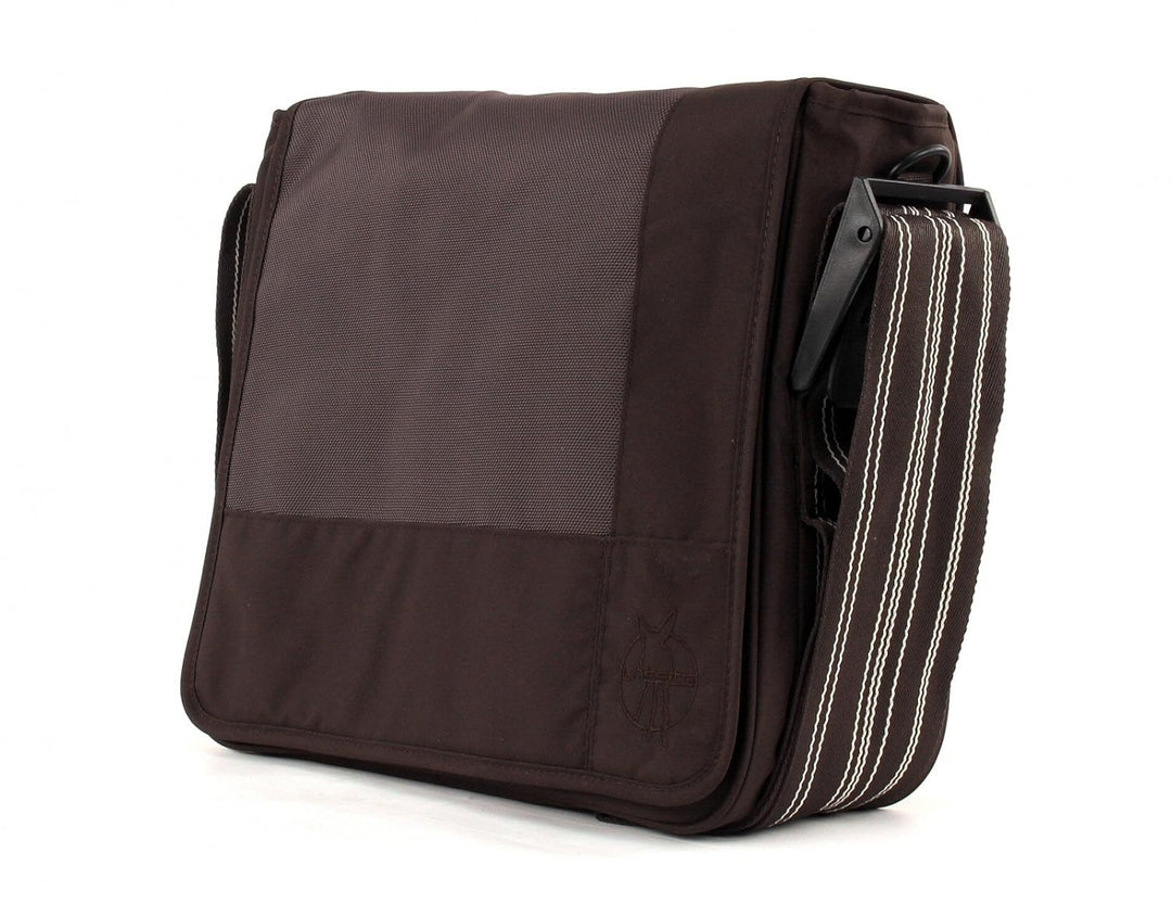 LÄSSIG Baby Wickeltasche Babytasche Stylische Umhängetasche inkl. Wickelzubehör/ Casual Messenger Ba