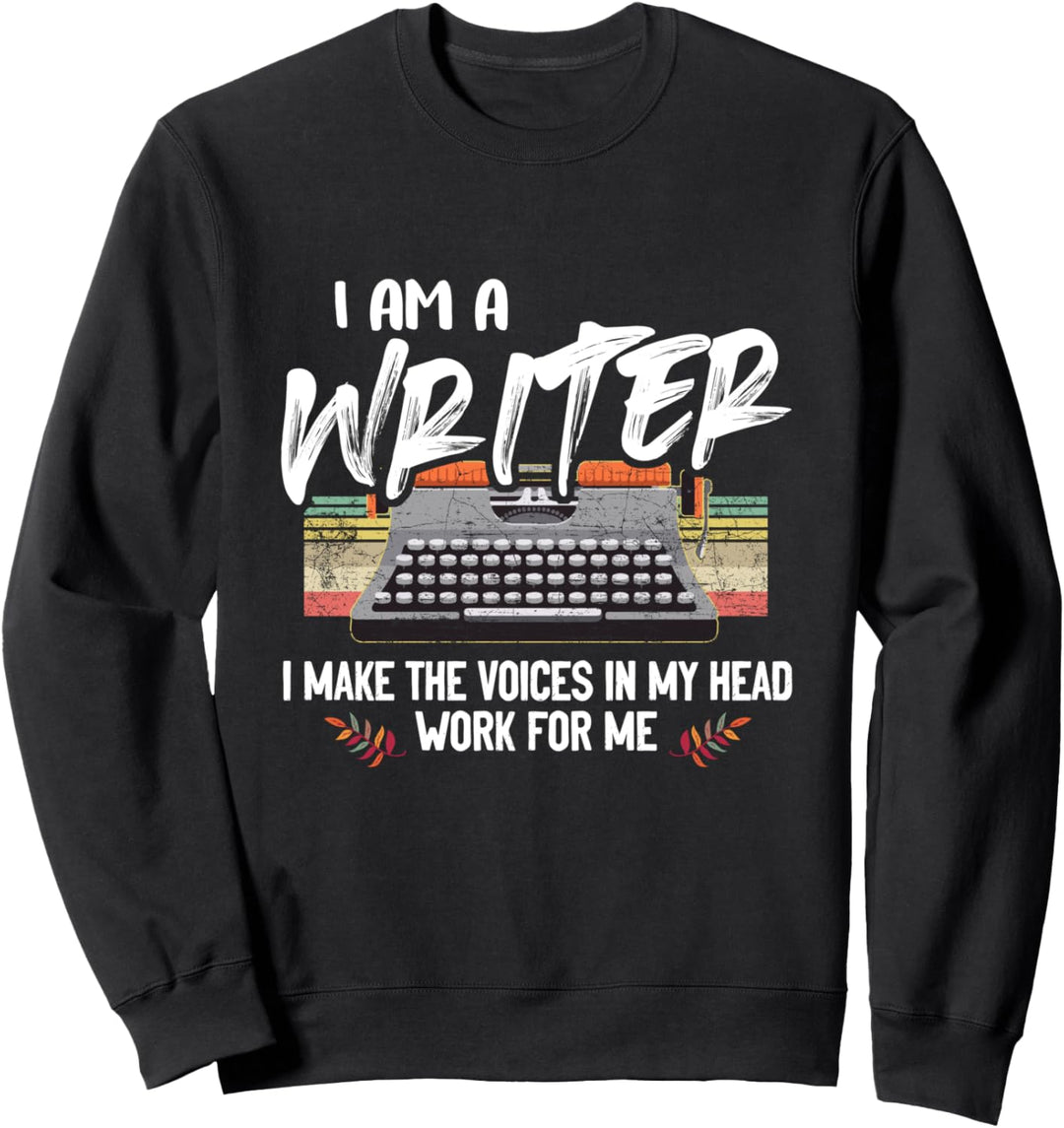 Ich bin ein Schriftsteller, der sich in meinem Kopf äussert Sweatshirt