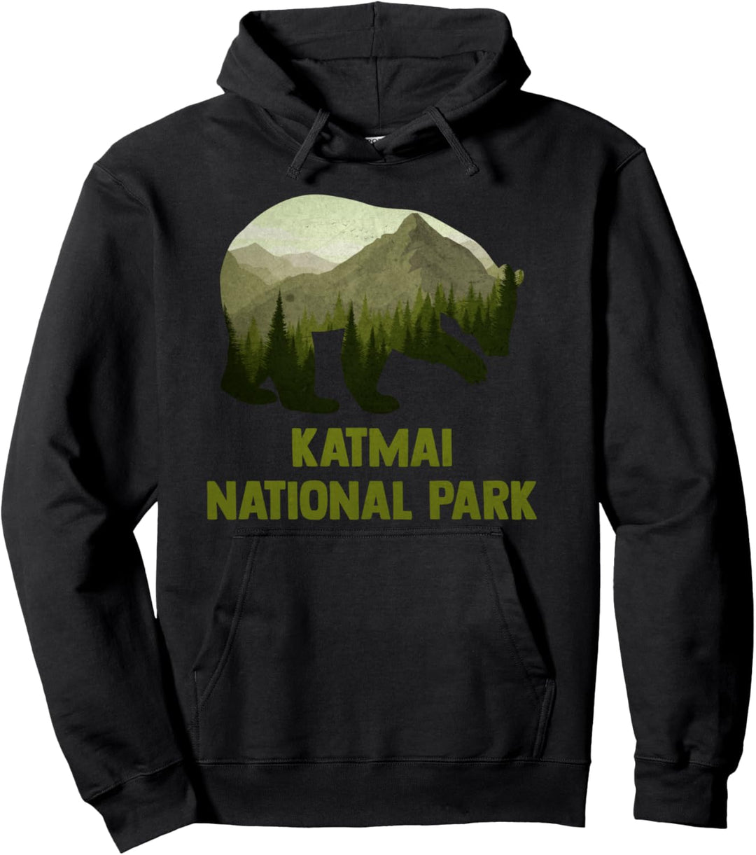 USA Amerika Nationalpark - Katmai National Park Pullover Hoodie
