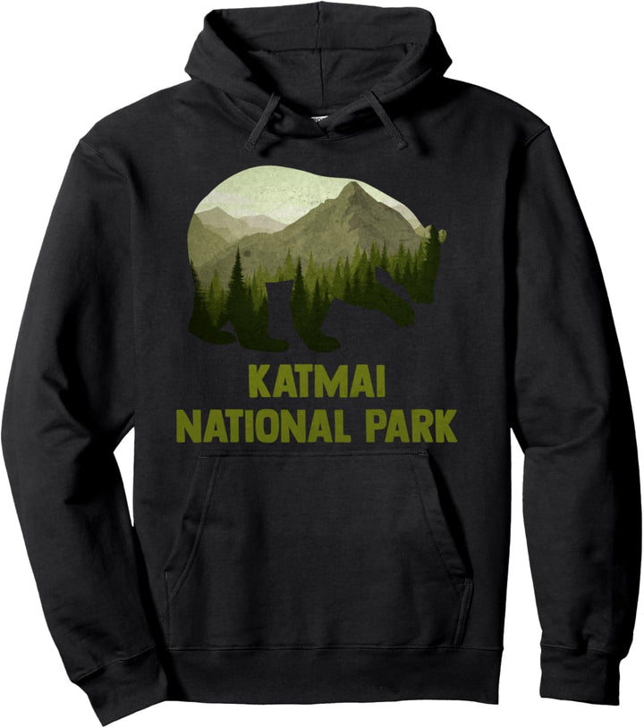 USA Amerika Nationalpark - Katmai National Park Pullover Hoodie