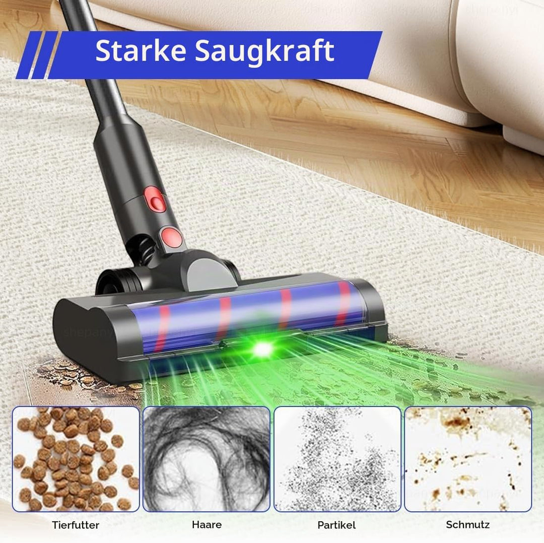 LED-Weichwalzen-Bürste-Ersatz Kompatibel Mit Dyson V7,V8,V10,V11,V15 Staubsauger – Bürstenkopf Nur f
