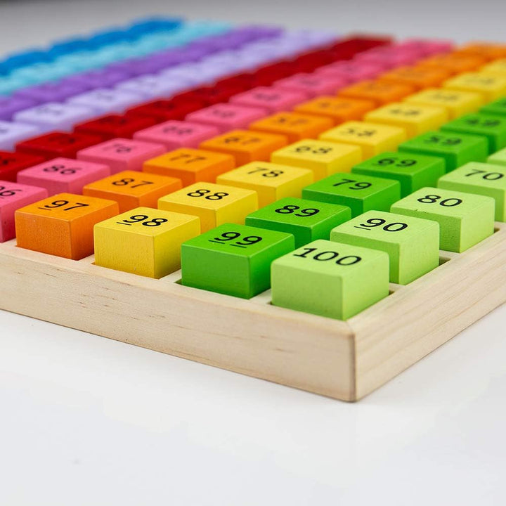 Bigjigs Spielzeug Holz Anzahl Fach - Educational Counting Brett
