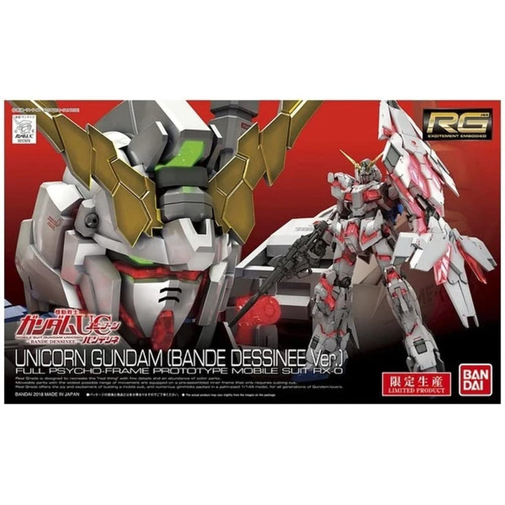 BANDAI - RG 1/144 RX Gundam Modell Montageset, Mehrfarbig, 27473