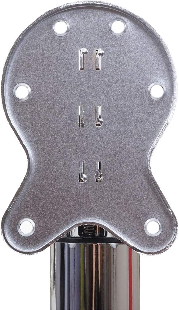 Mendler 4er-Set Tischbein HWC-H35 für Schreibtisch Tischfuss klappbar Drehmechanismus höhenverstellb