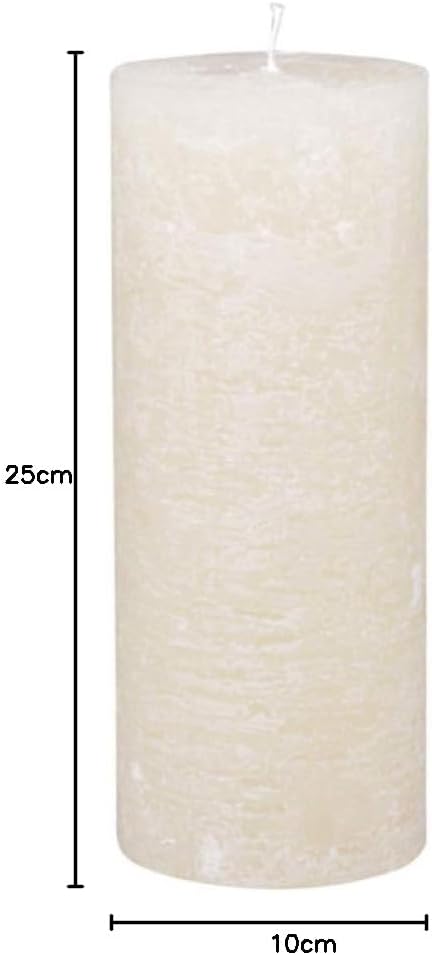 Chic Antique Macon rustikale Stumpenkerze versch.Farben und Grössen Kerze Antik NEU Altarkerzen 100%