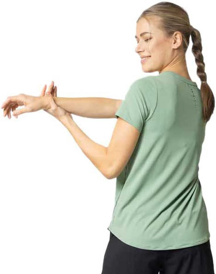 Odlo Damen Zeroweight Chill-tec_313871 Kurzarm Laufshirt S Loden Frost, S Loden Frost