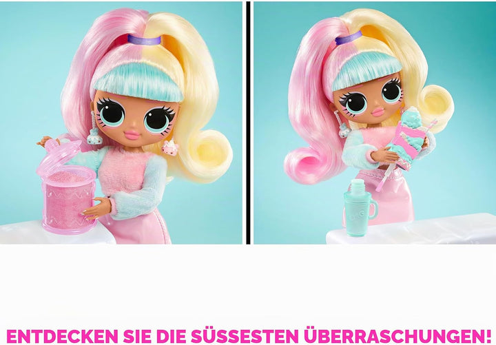 L.O.L. Surprise! OMG Sweet Nails - Candylicious Sprinkles Shop - 15 Überraschungen, u.a. Echter Nage