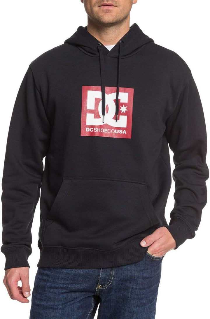 DC Shoes Square Star - Hoodie for Men - Kapuzenpulli - Männer - L - Mehrfarbig