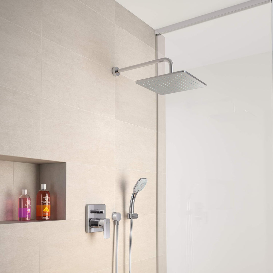Ideal Standard B9445AA Idealrain Kopfbrauseanschluss Aufputz Wandanschluss Chrom, Wandanschluss Chro
