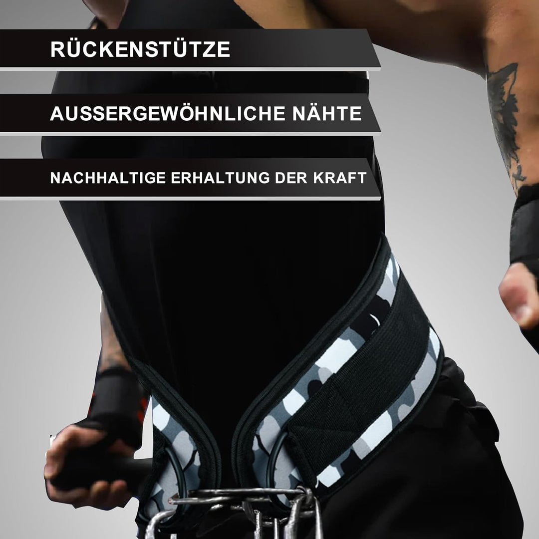 BEAST RAGE Gewichthebergürtel, Leder, strapazierfähig, Fitnessstudio, Bodybuilding, Workout, Trainin