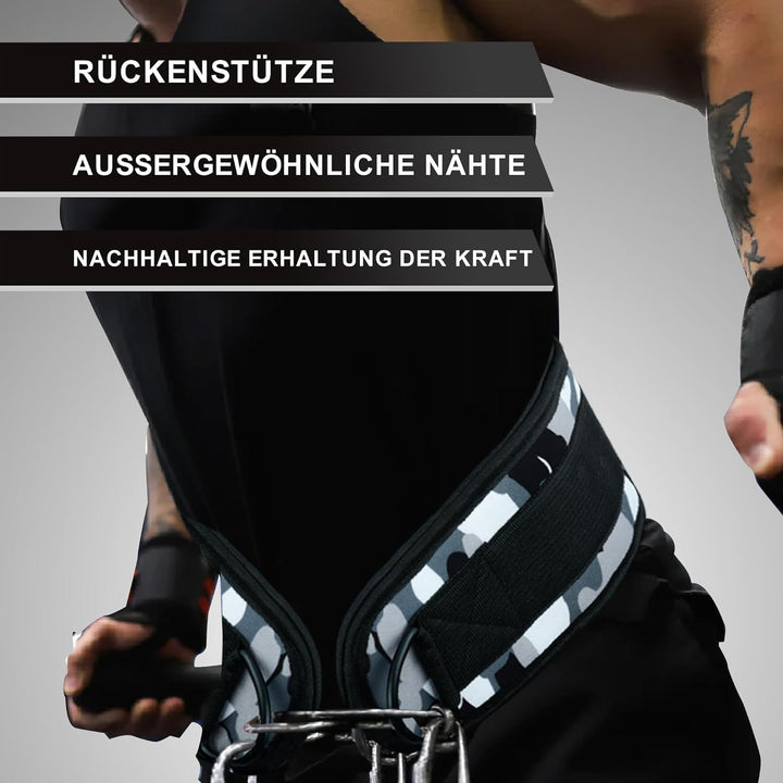 BEAST RAGE Gewichthebergürtel, Leder, strapazierfähig, Fitnessstudio, Bodybuilding, Workout, Trainin