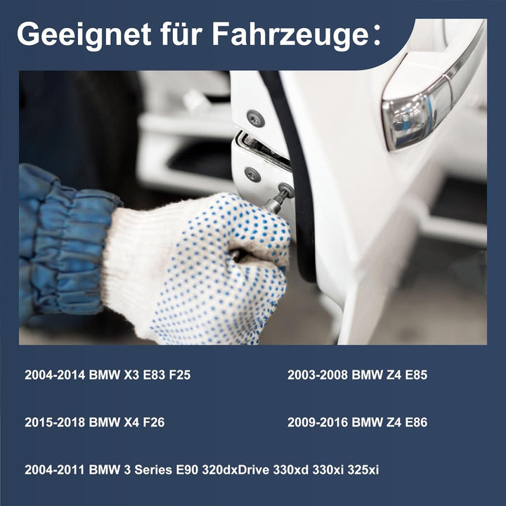 Türschloss-Betätiger-Stellmotor, 12V, für BMW X3 E83, X4 F26, X5 E70, X6 E71, Z4 E85