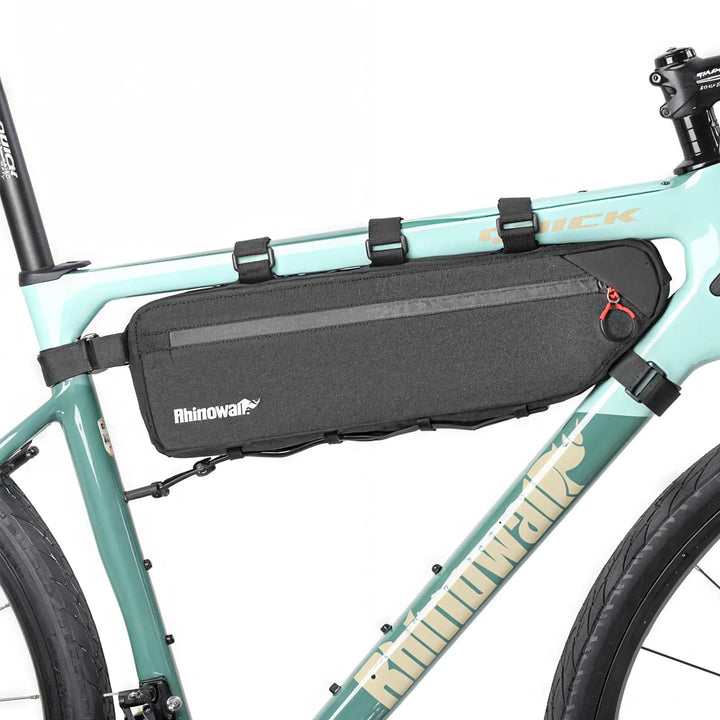 Rahmentasche Fahrrad Fahrradtasche Rahmen grosses Fassungsvermögen Dreiecktasche Rohrtasche Triangel
