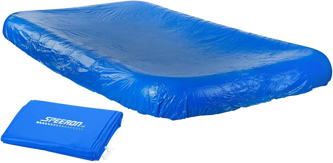 Speeron Zubehör zu Jumbo Pool: Aufblasbares Jumbo-Planschbecken inkl. Abdeckung, 305 x 183 x 51 cm (