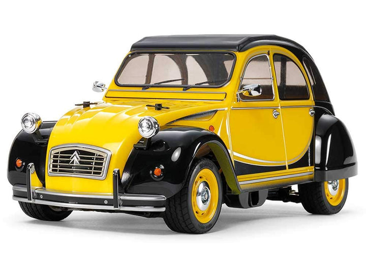 TAMIYA 58655 - 1:10 RC Citroen 2CV Charleston M-05, ferngesteuertes Auto / Fahrzeug, Modellbau, Baus