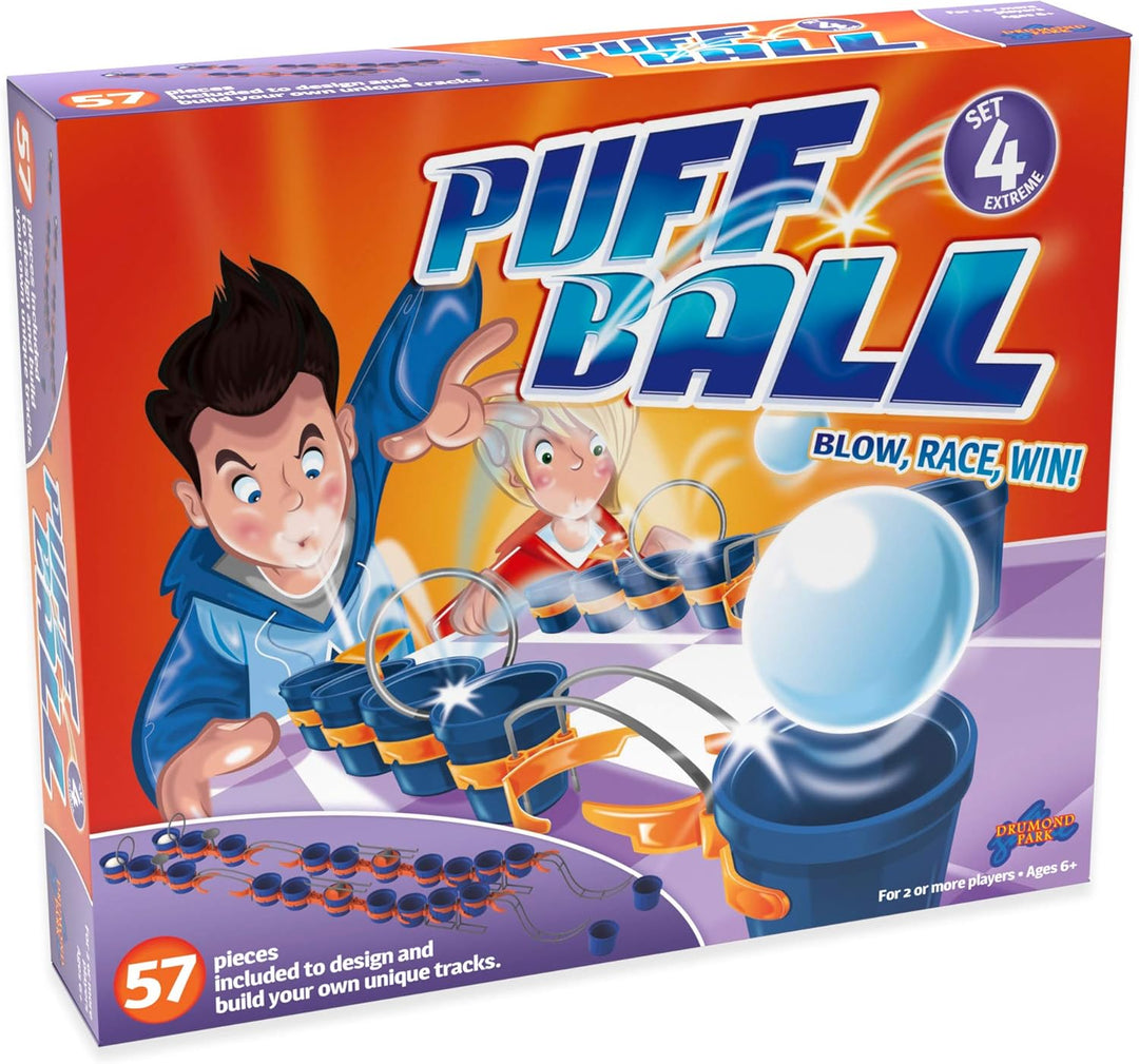 Drumond Park Puff Ball 4 Kids Action Game – Extreme | Familien-Brettspiele für Kinder | Kinder-Aktio