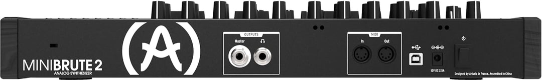 Arturia MiniBrute 2 Noir Schwarz-, Schwarz-