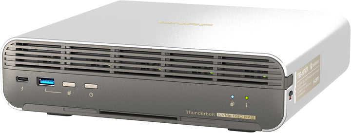 QNAP TBS-h574TX-i5-16G Thunderbolt Compact All-Flash | 5 x E1.S or M.2 SSD's, Intel Core i5-1340PE (