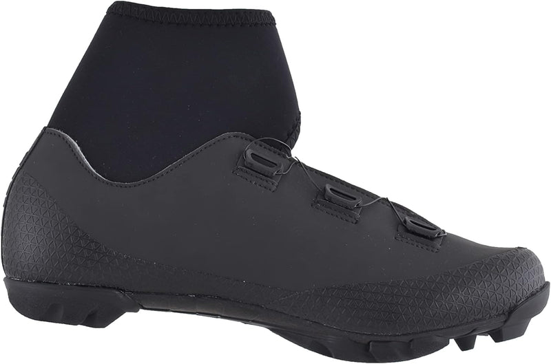 LUCK Unisex Fenix Fahrradschuhe MTB für den Winter 43 EU Schwarz, 43 EU Schwarz