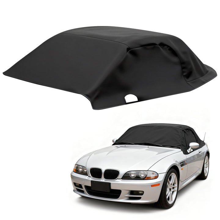 Autoabdeckung Halbgarage für BMW Z3 (1995-2001), wasserdichte 420D Oxford-Gewebe Auto Abdeckung mit