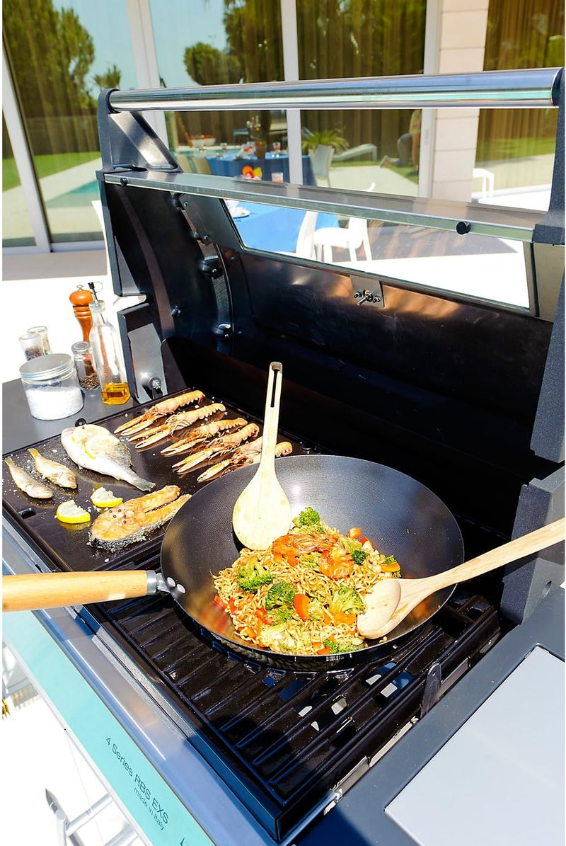 Campingaz Wok für Culinary Modular System, inkl. Holzbesteck, antihaftbeschichtet, mit Metallring al