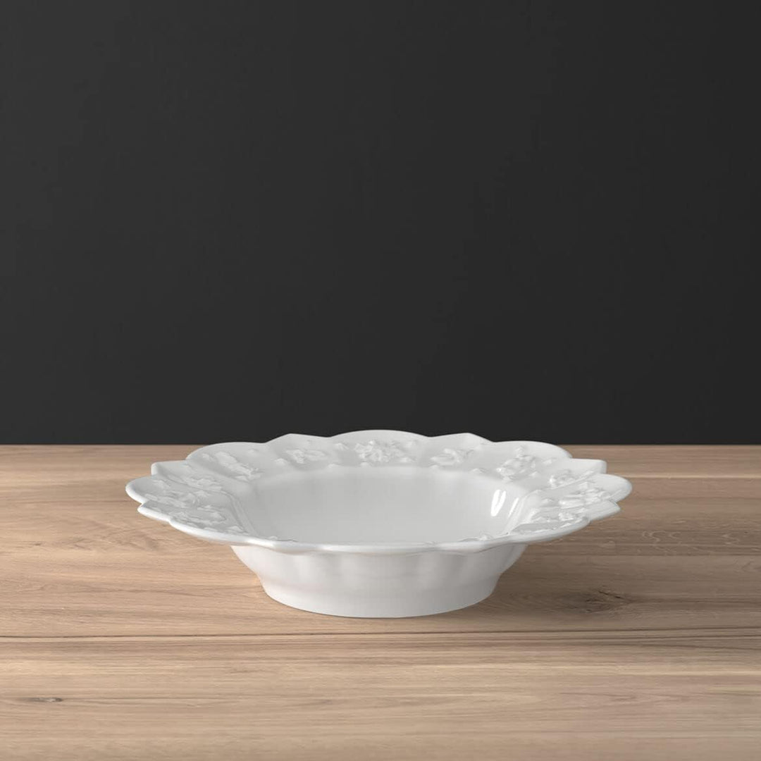 Villeroy & Boch Toy's Delight Royal Classic Suppenteller, Weiss, 6 Stück, 23,5 cm, Suppenteller