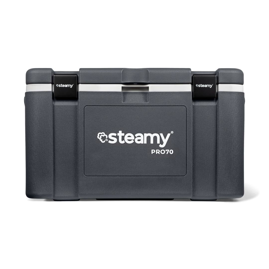 Steamy Pro 70 Kühlbox, 70 Liter, Grau