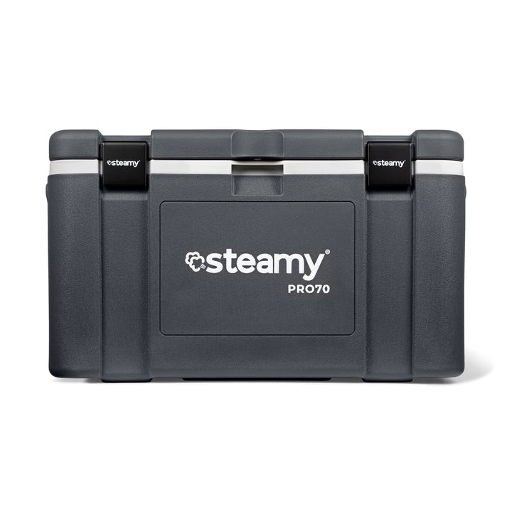 Steamy Pro 70 Kühlbox, 70 Liter, Grau