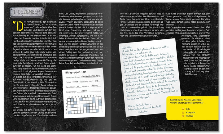 Escape-Adventskalender - Die Maske des Toten: Weihnachts-Thriller mit Seiten zum Auftrennen (Escape-