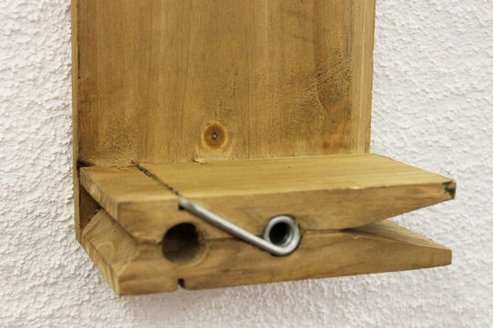 DanDiBo Wandregal 14B460 Setzkasten Wäscheklammer 39 cm Wandkonsole Küchenregal Konsole