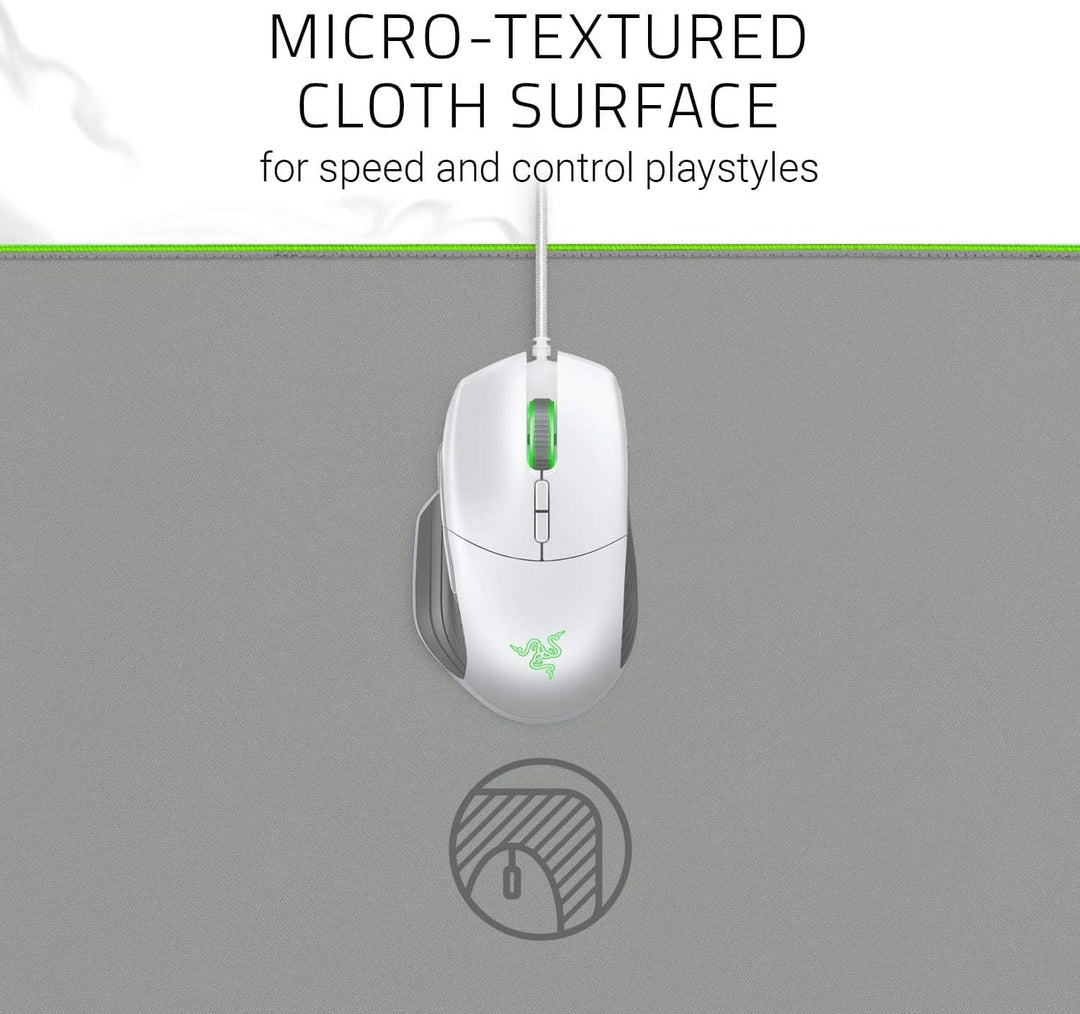 Razer Goliathus Extended Chroma Mercury - Extra grosse weiche XXL Gaming Maus-Matte mit RGB Beleucht
